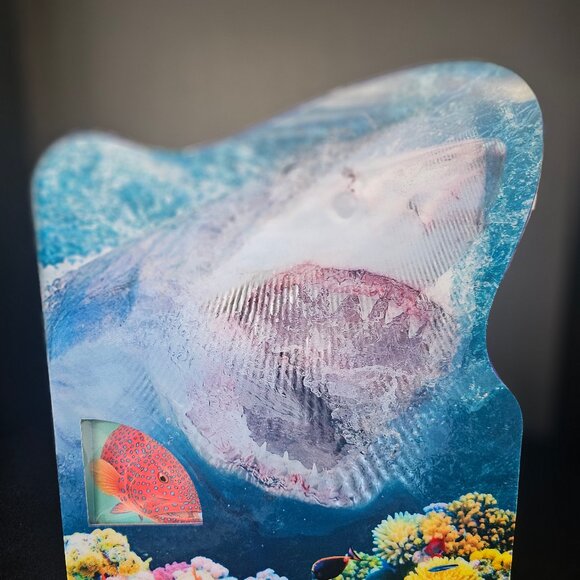 Animal Adventures Sharks by Cynthia Stierle Book Stickers 3D Models Fact Cards - Picture 2 of 8